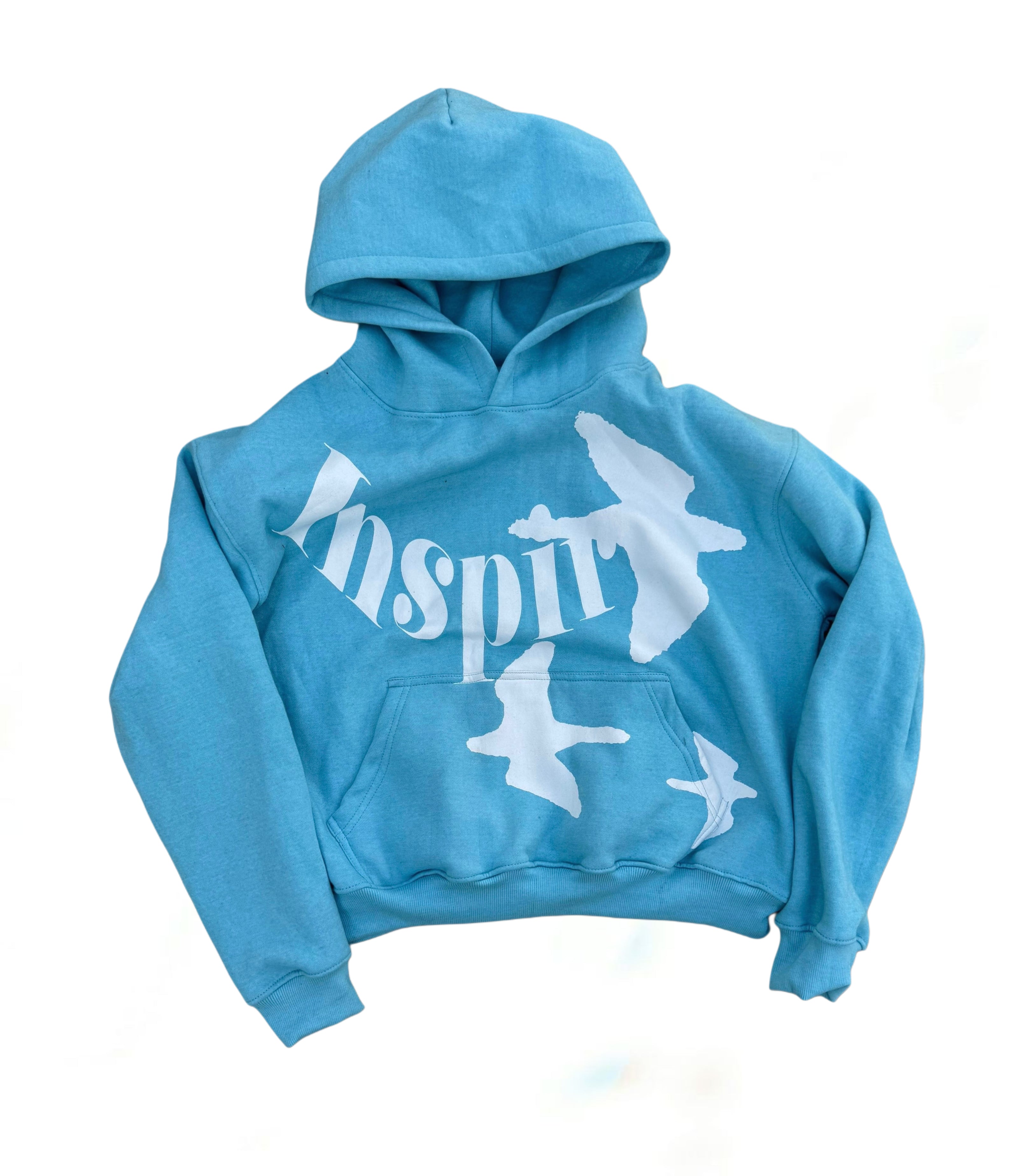 "FLY" Sky Blue Hoodie